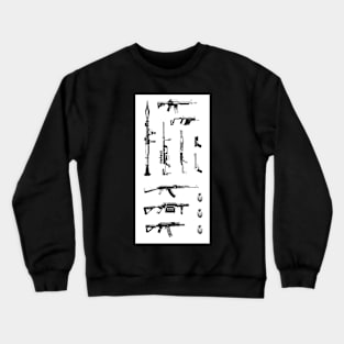 war weapons Crewneck Sweatshirt